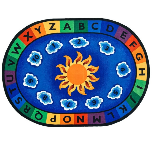 sunny-day-learn-and-play-rug-carpet-4x5-oval 9445