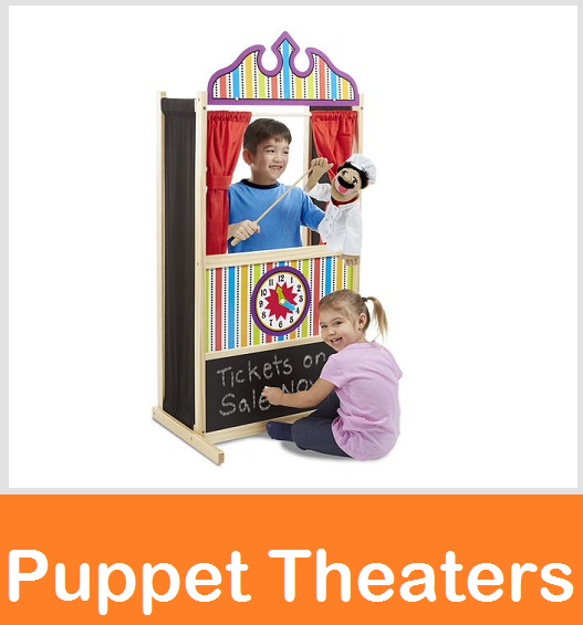 puppet theaters, guidecraft floor puppet theater, flannel puppet theater, table top puppet theaters